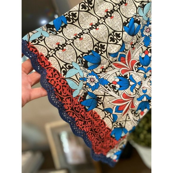 JOHNNY WAS BONDI COLD SHOULDER BLOUSE TOP NWT XL - Picture 7 of 10